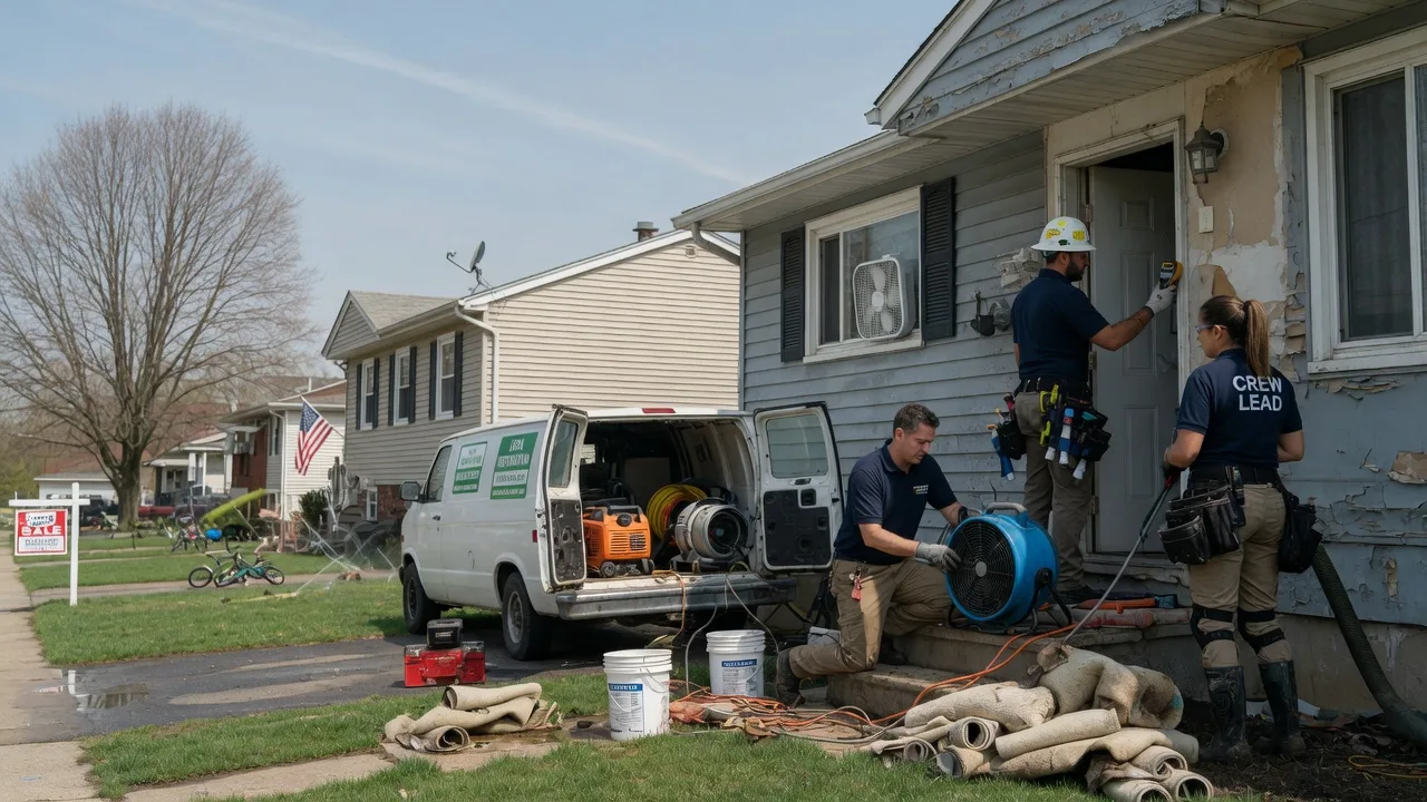 Flood Cleanup in Gibbsboro, NJ near me